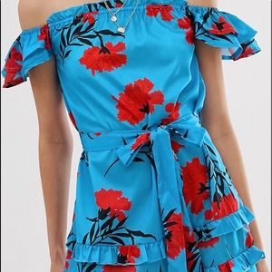 2/$20 Parisian petite off shoulders Floral Dress